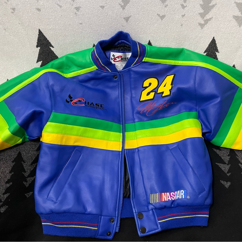 Chase Authentics Boys size Small 8-10 Dupont Automotive Finishes Racing Jacket